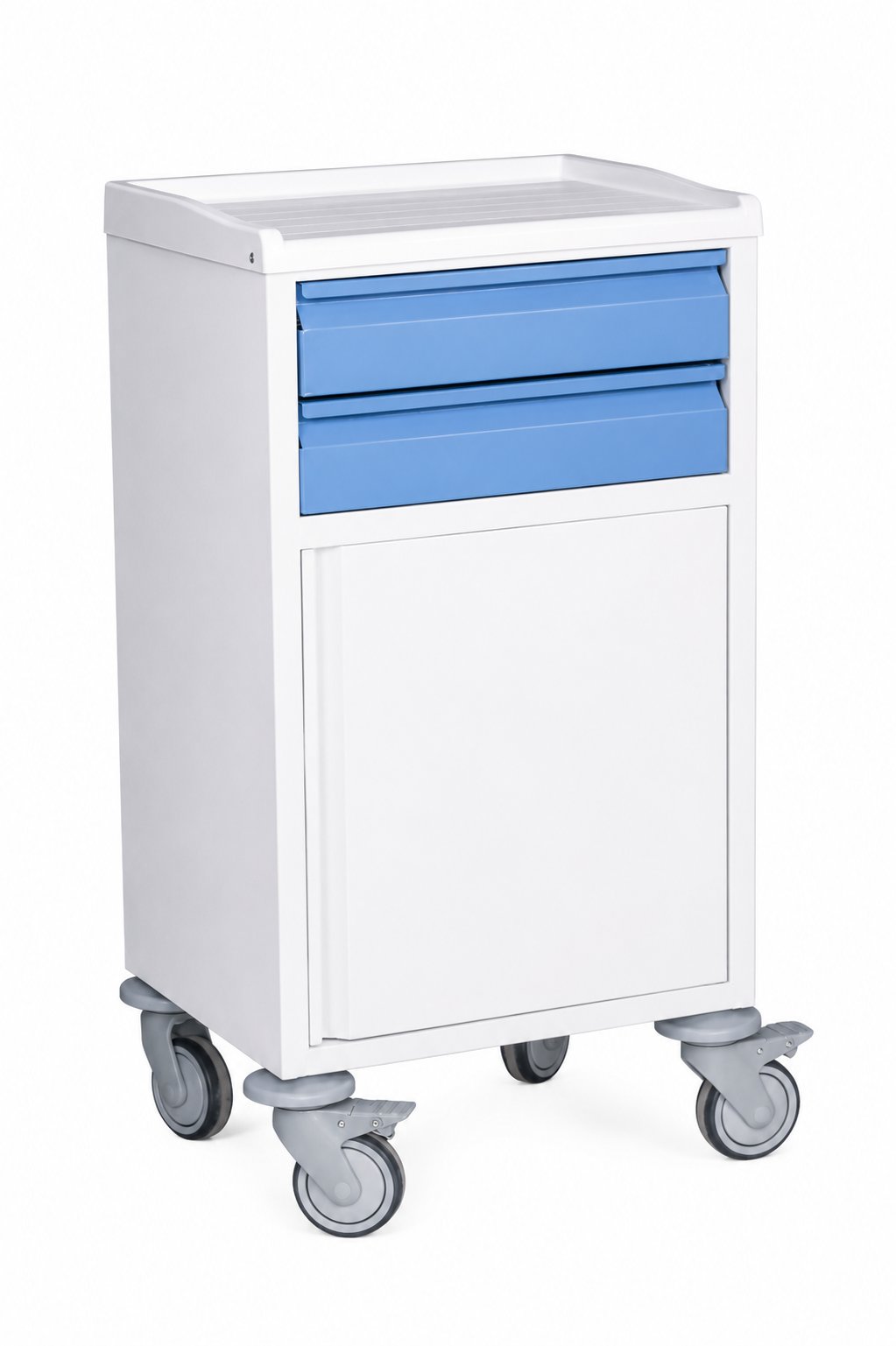 Bedside Locker — Double Drawer