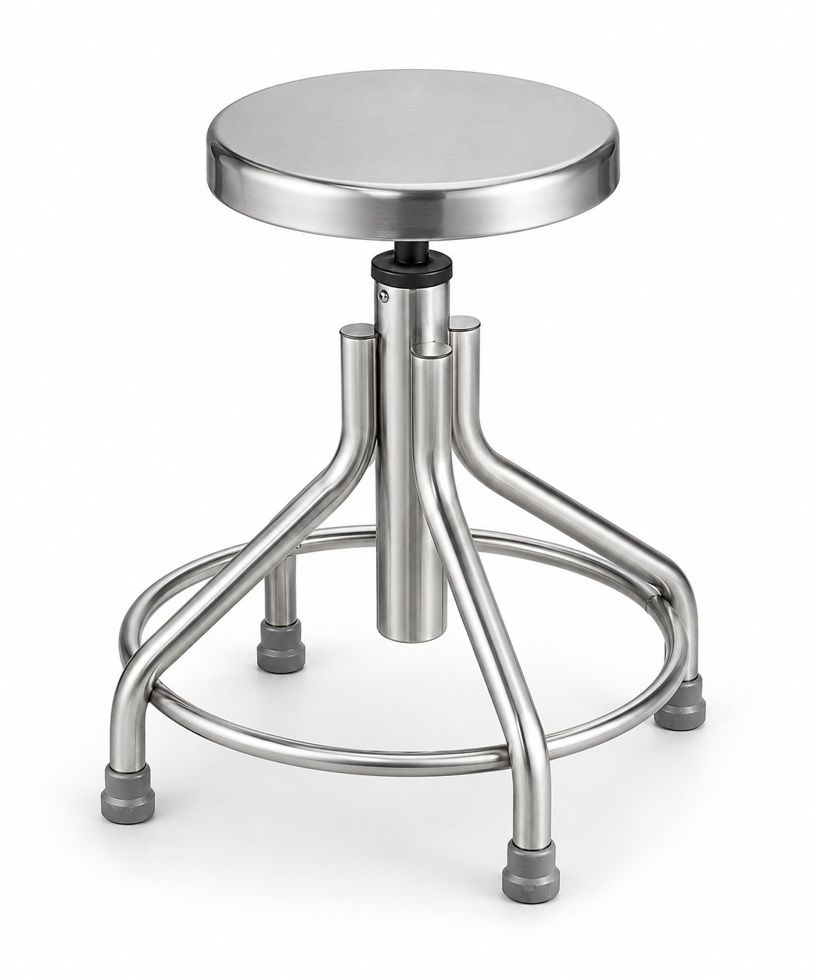 Examination Stool — Stainless Steel Base