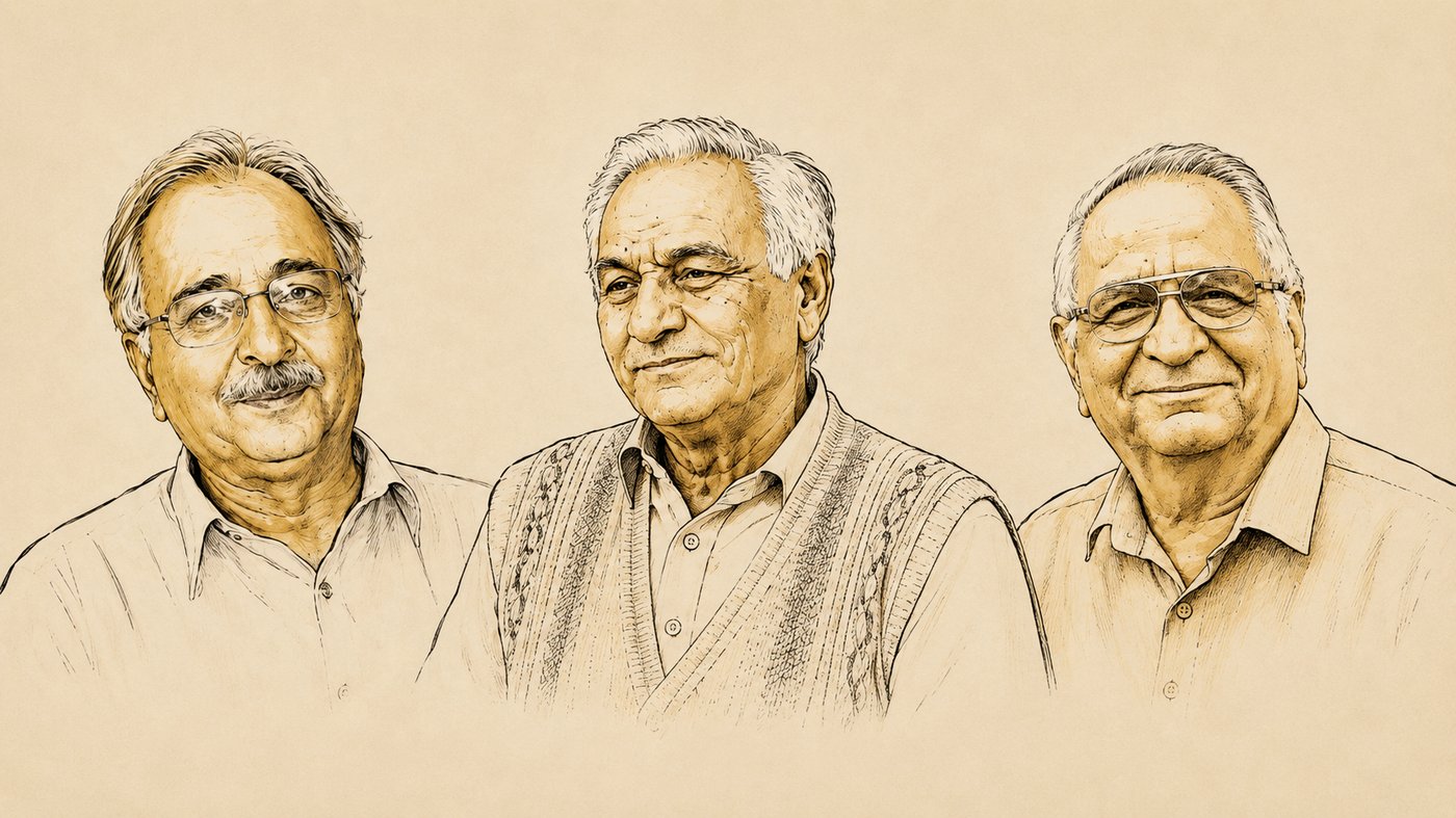 Strongman Medical Products founders — Nawaz Ahmad, Gulzar Ahmad, and Sarfraz Ahmad